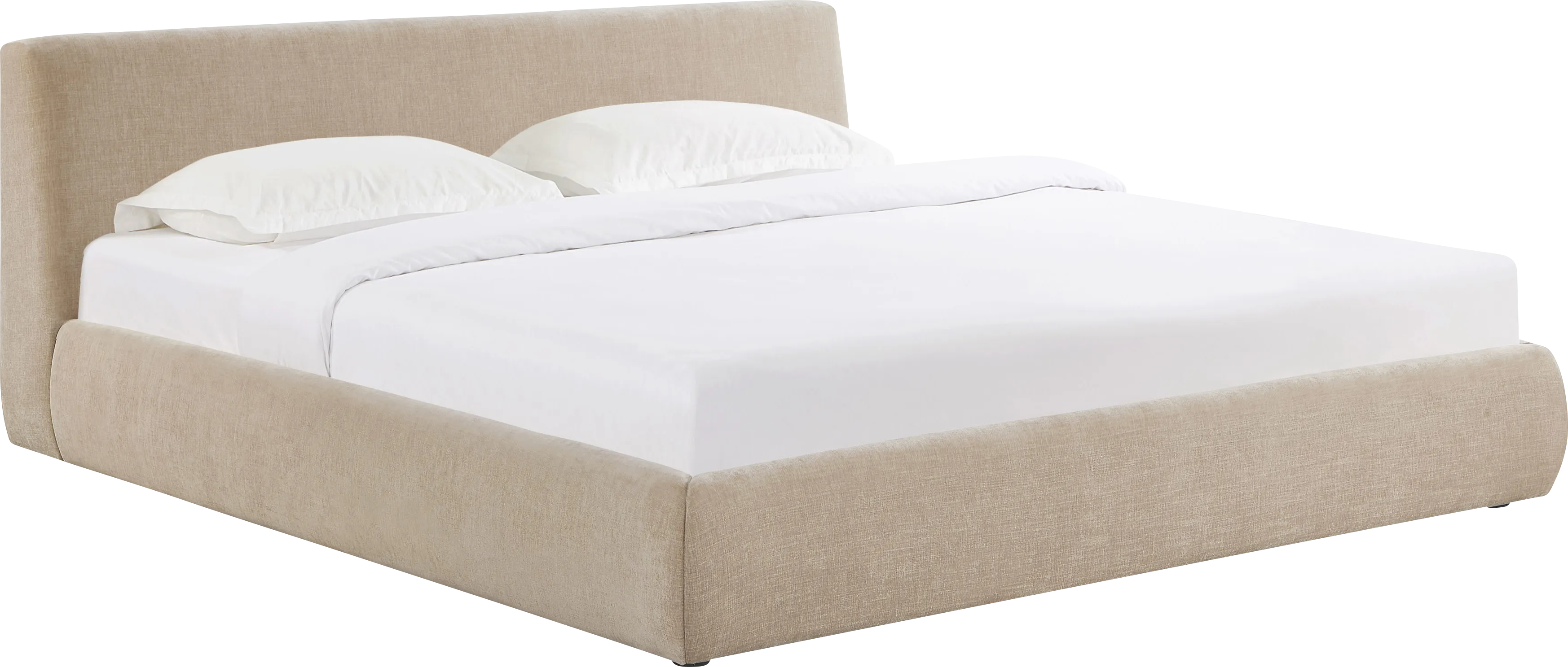 Forswall III Taupe King Bed - Thumbnail - Image 1