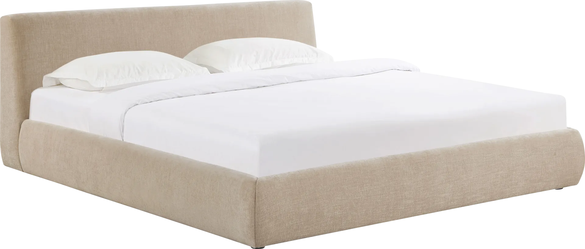 Forswall III Taupe King Bed - Image 1