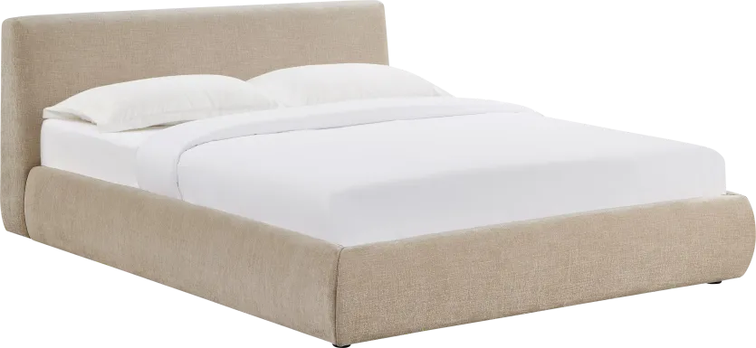 Forswall III Taupe Queen Bed