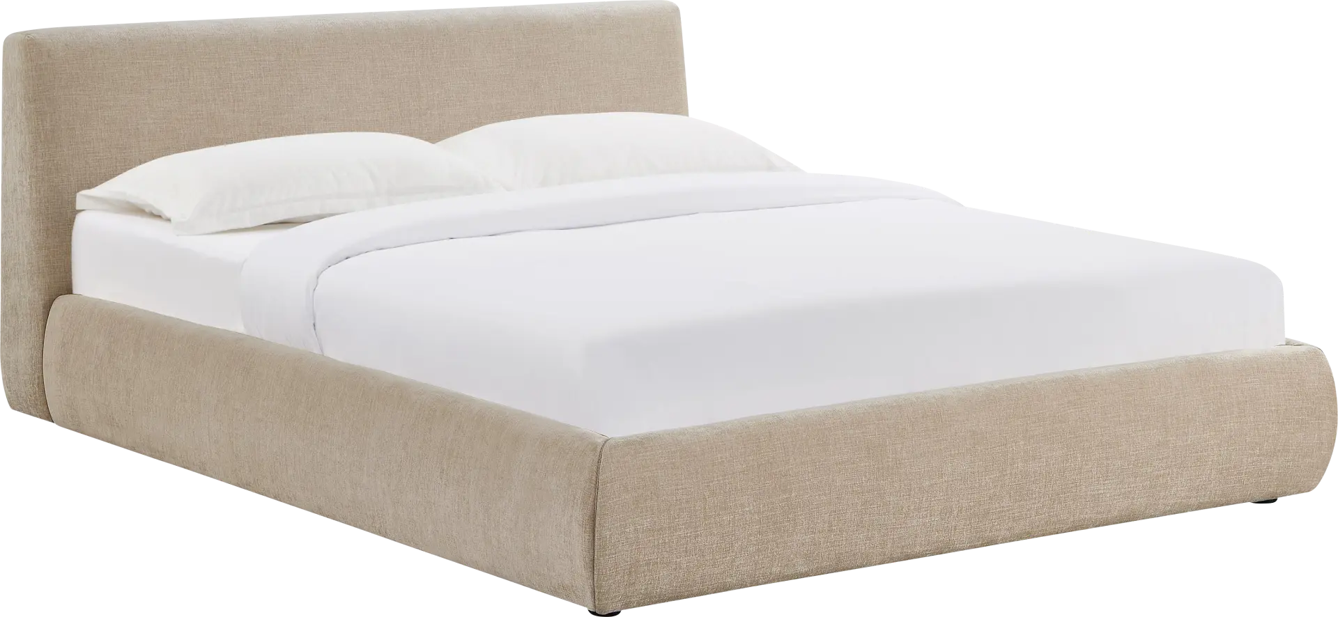 Forswall III Taupe Queen Bed