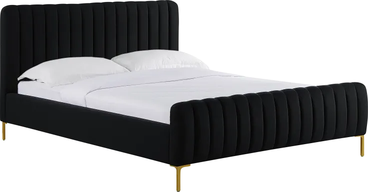 Beineke II Black Queen Bed