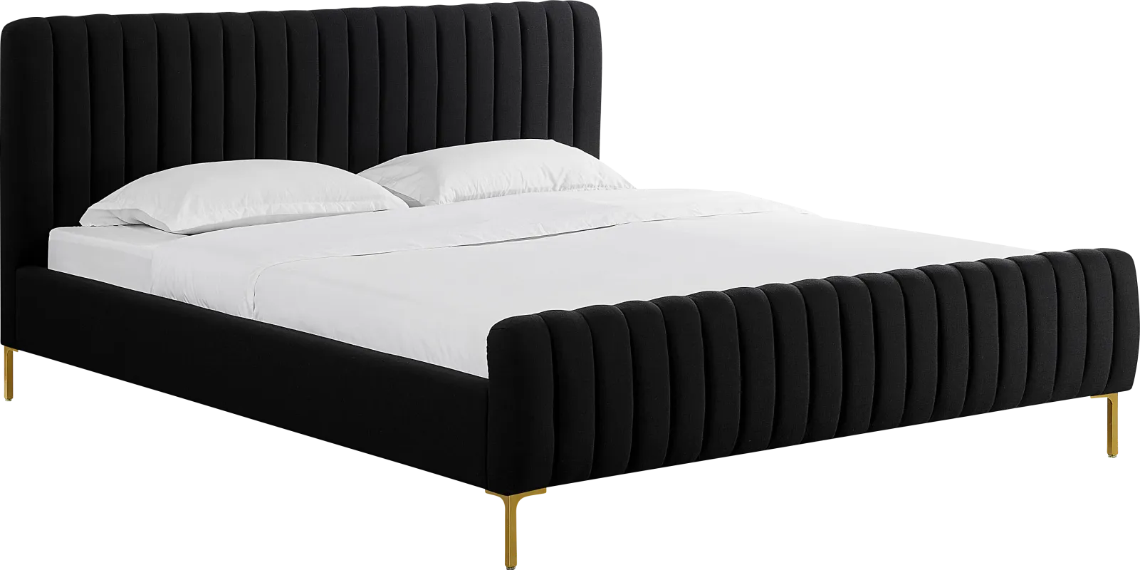 Beineke II Black King Bed