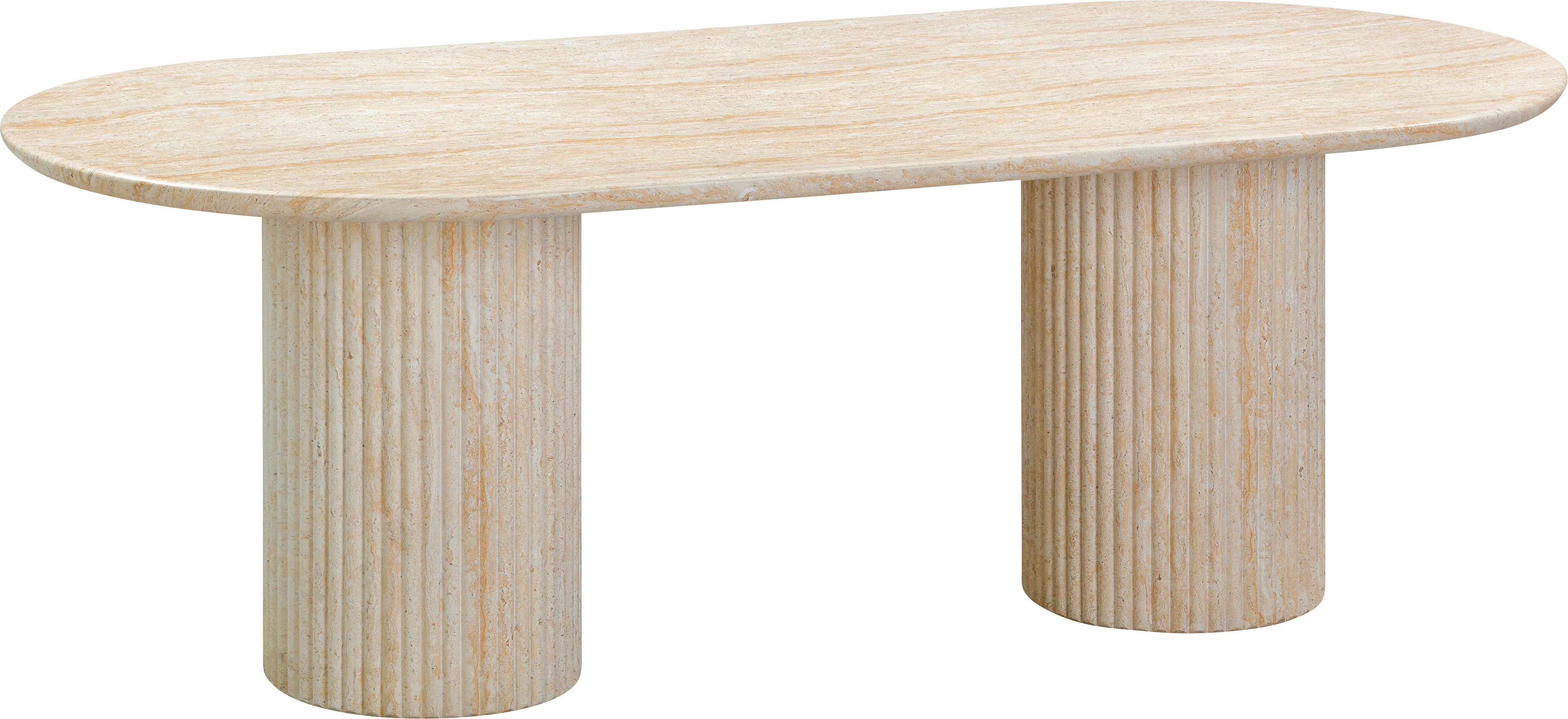 Aberjona Beige Dining Table - Thumbnail - Image 1