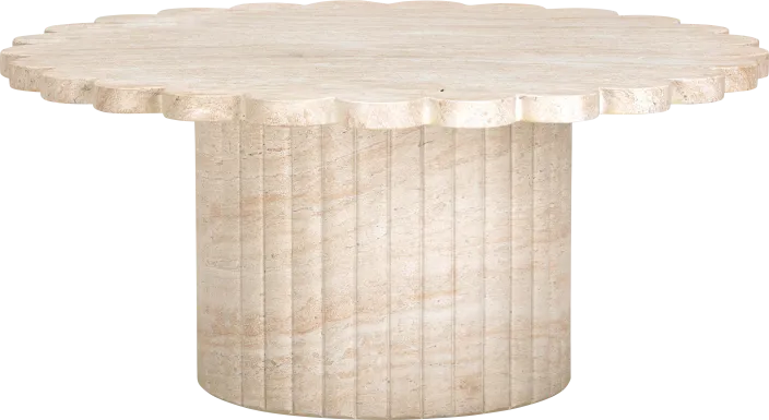 Grafius Beige Cocktail Table