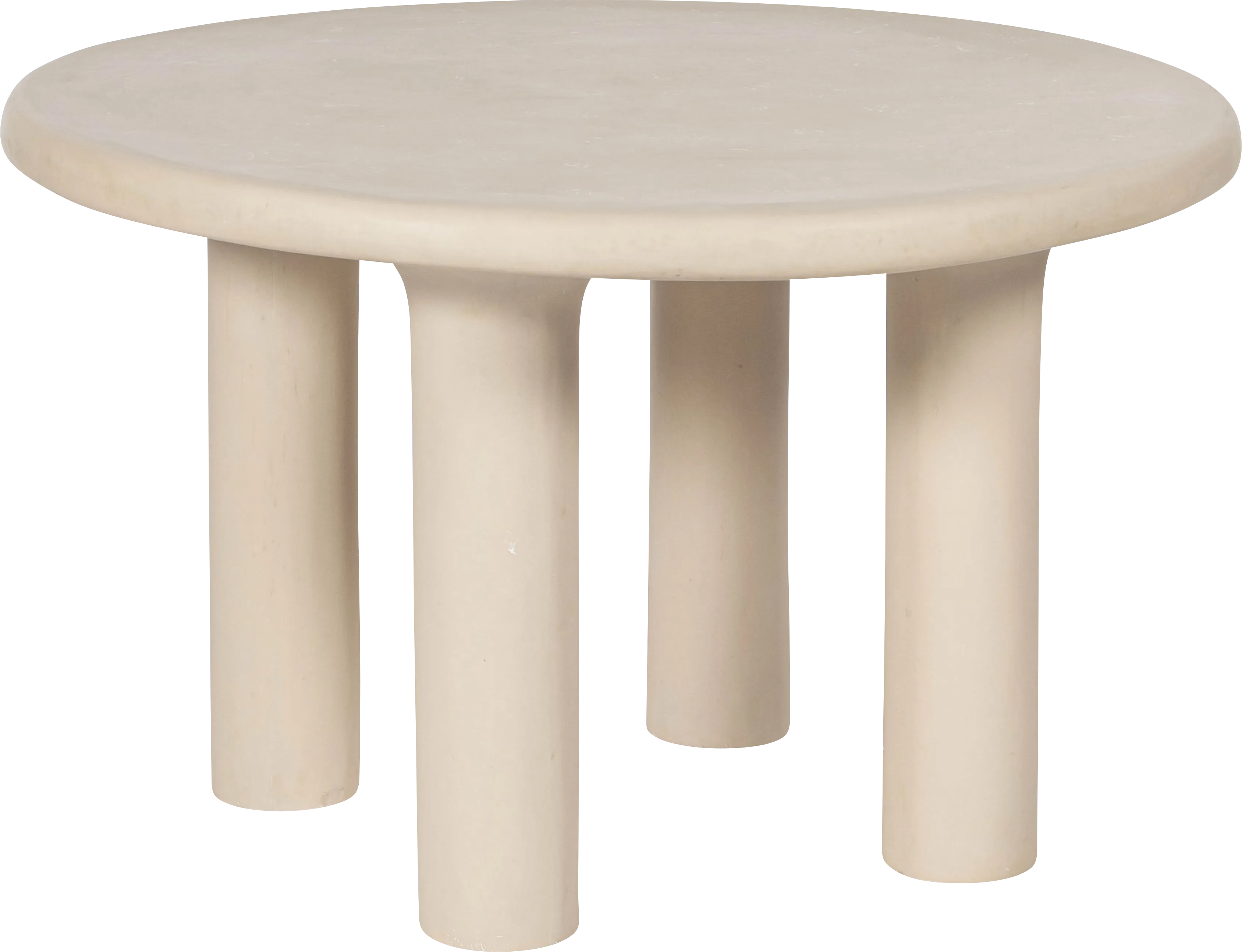 Outdoor Floydy Cream Dining Table - Thumbnail - Image 1