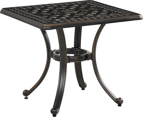 Carina Bronze Outdoor End Table