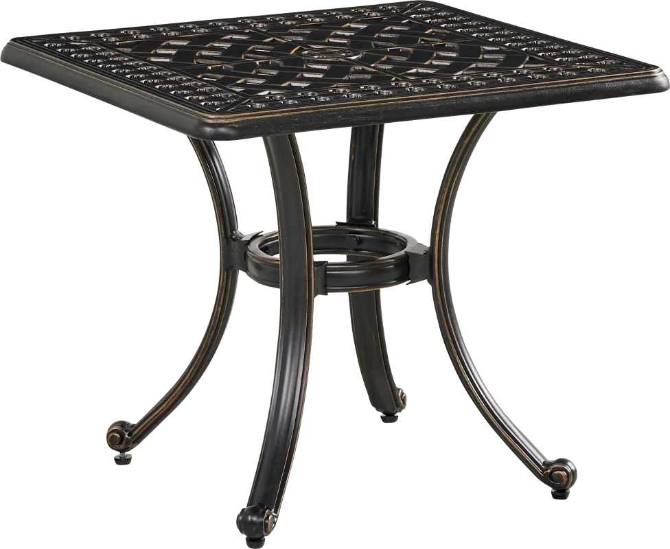Carina Bronze Outdoor End Table