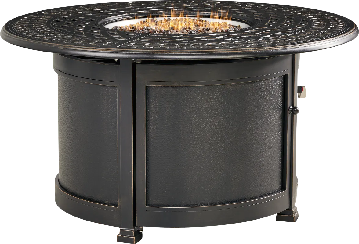 Carina Bronze 44 in. Round Outdoor Fire Pit