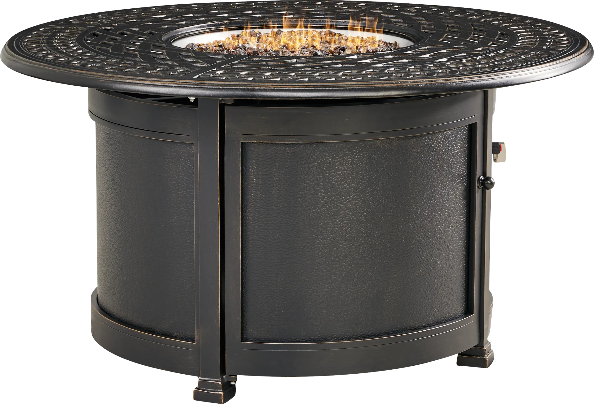 Carina Bronze 44 in. Round Outdoor Fire Pit - Image 1