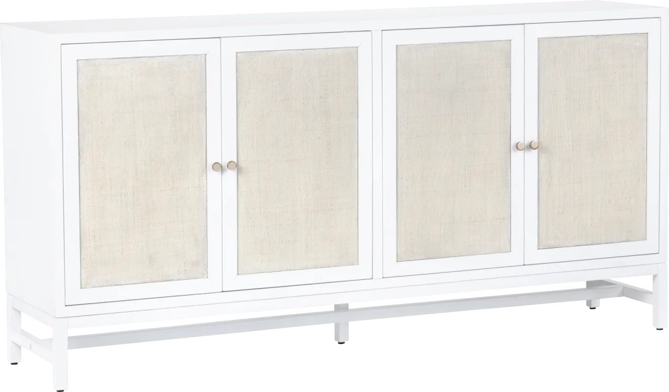 Parkmont White Sideboard