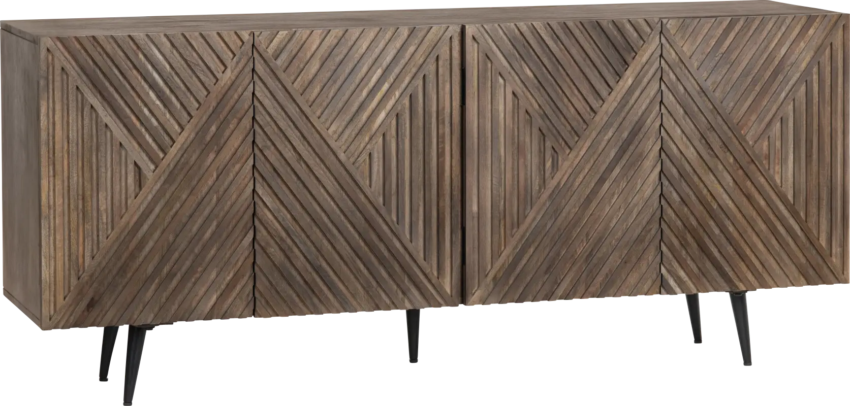 Beneventoy Brown Sideboard