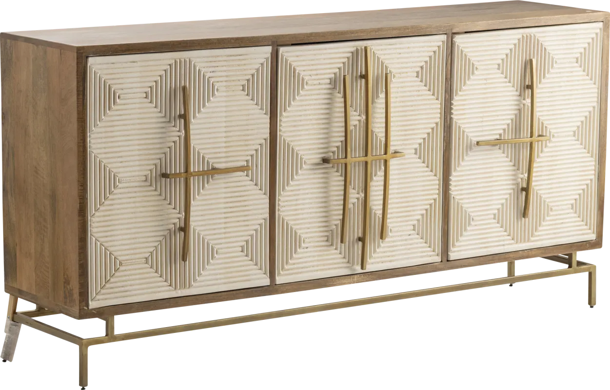 Charbray Brown Sideboard