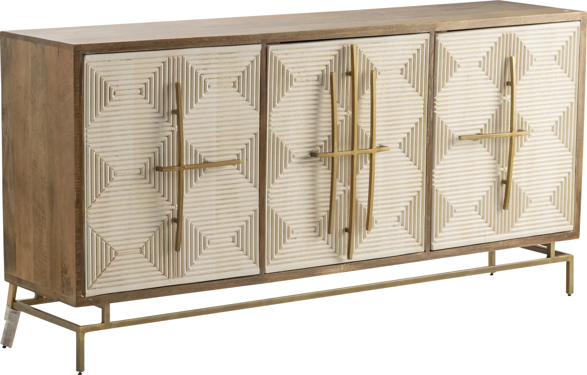 Charbray Brown Sideboard - Image 1