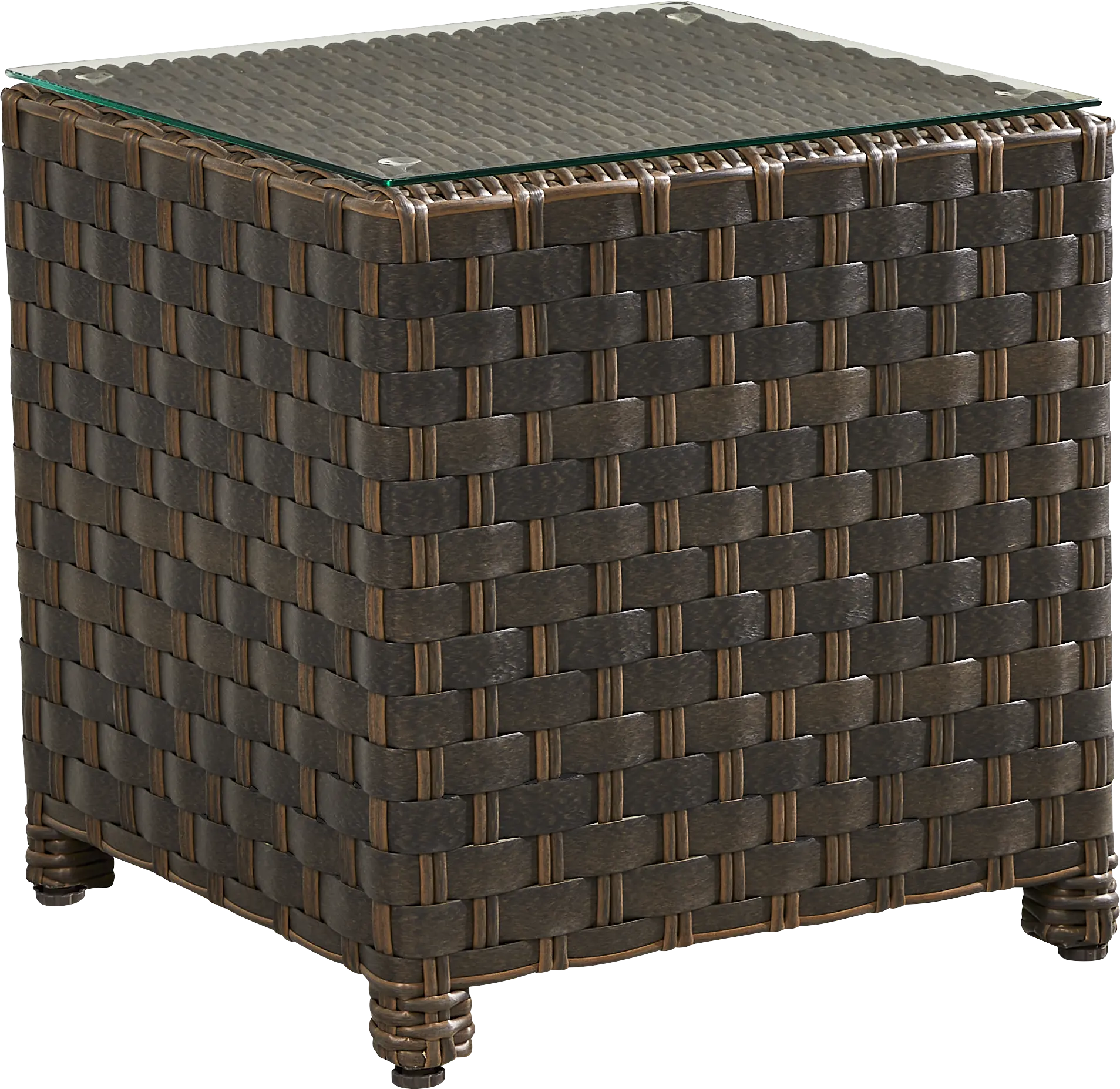 Mantra Brown Outdoor End Table