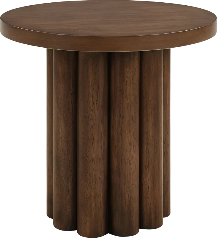 Bayvilla Brown End Table