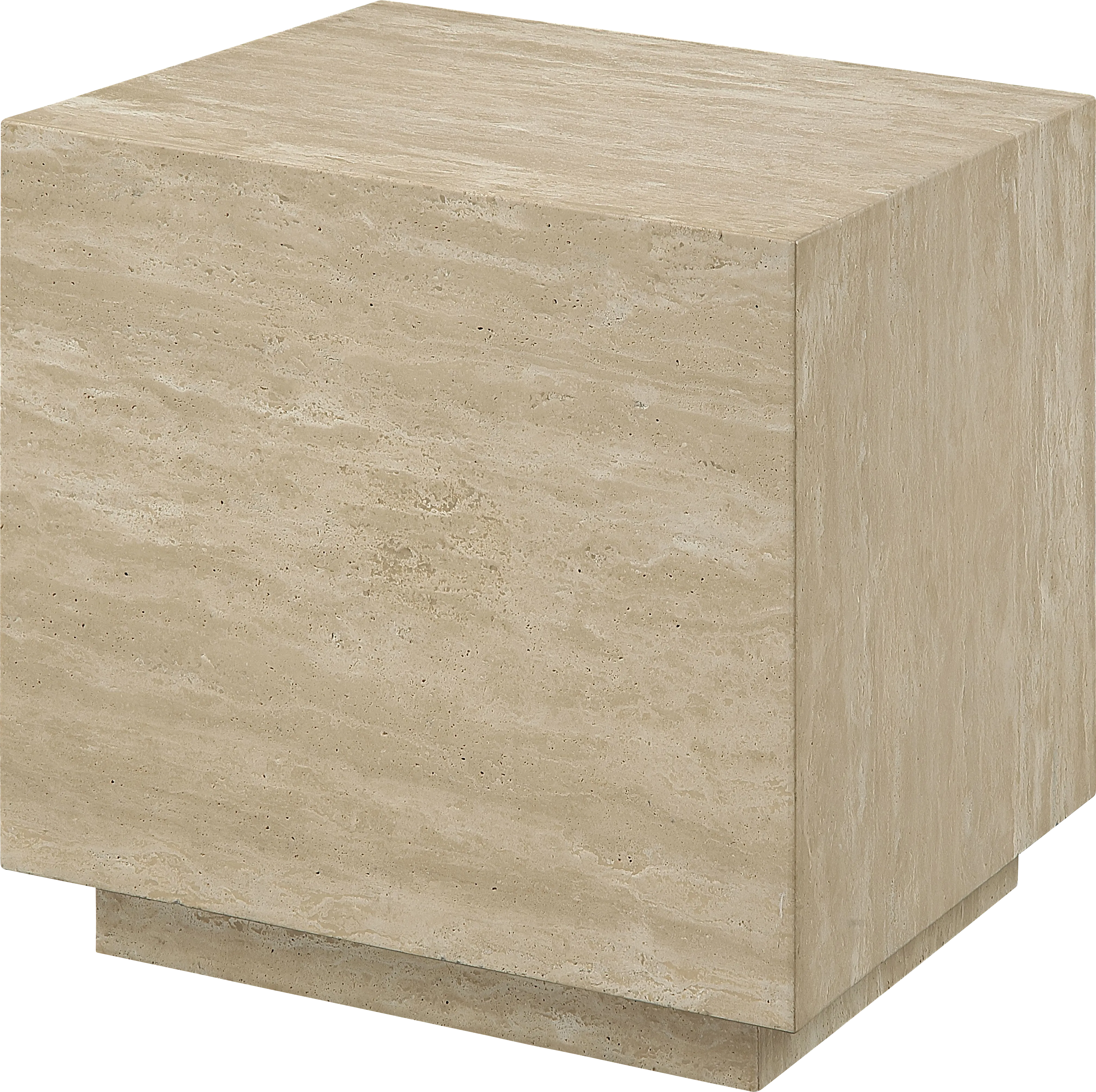 Bentonitea Beige End Table - Thumbnail - Image 1