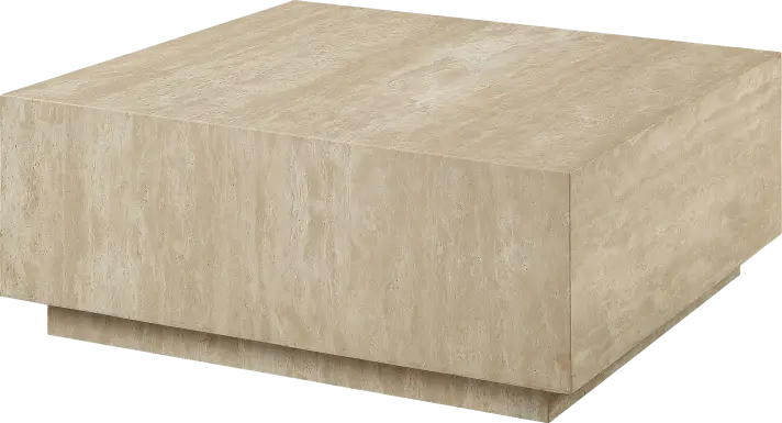 Bentonitea Beige Cocktail Table