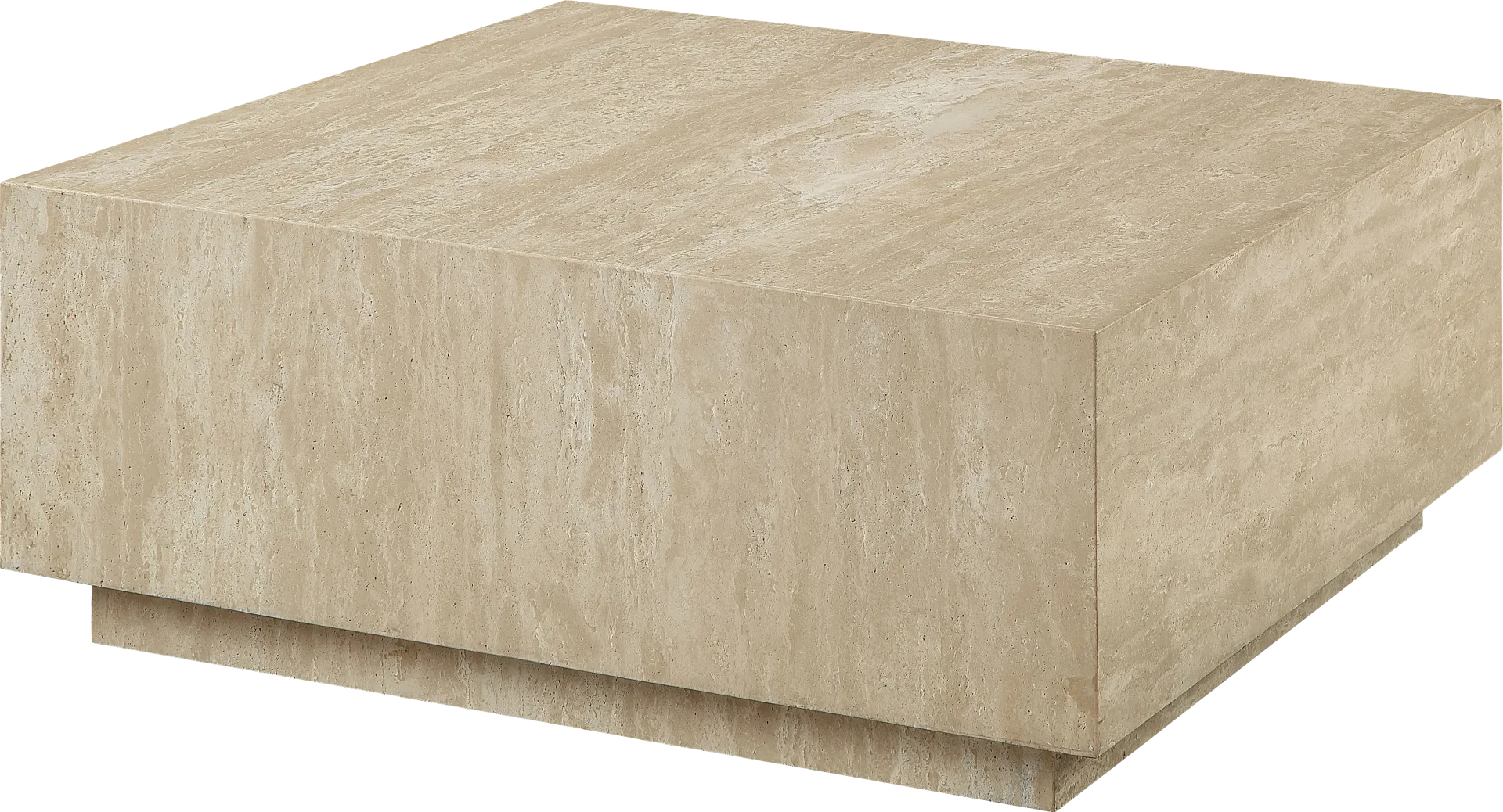 Bentonitea Beige Cocktail Table - Image 1