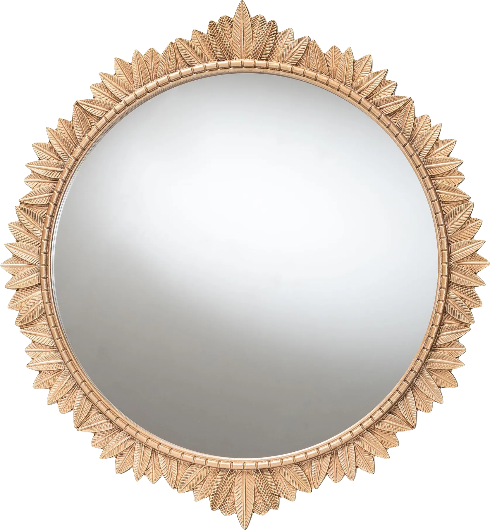 Browndalea Gold Round Mirror - Image 1