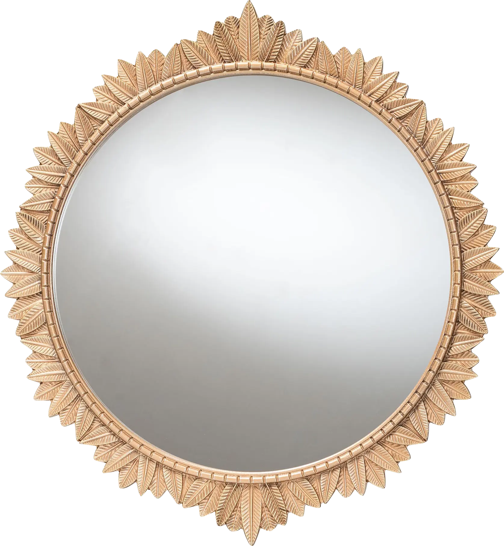 Browndalea Gold Round Mirror