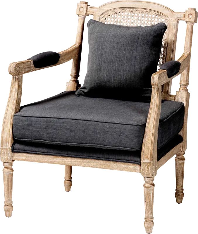 Heasletts Gray Accent Chair