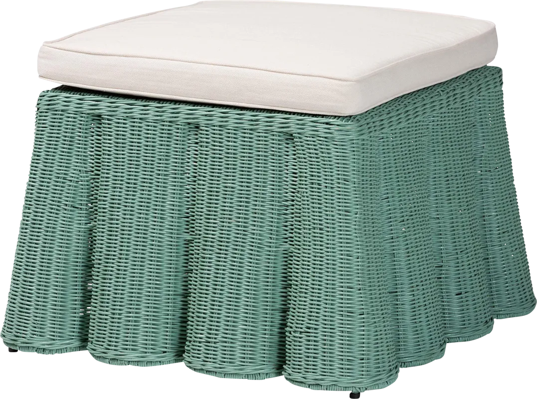 Caudleslake Green Ottoman