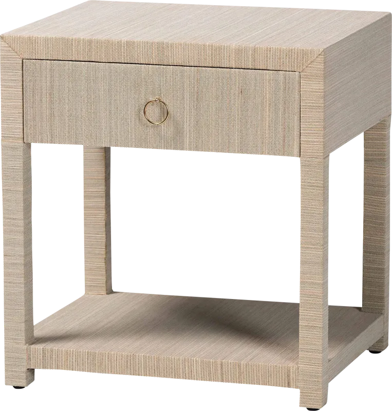 Dupreea Brown Nightstand