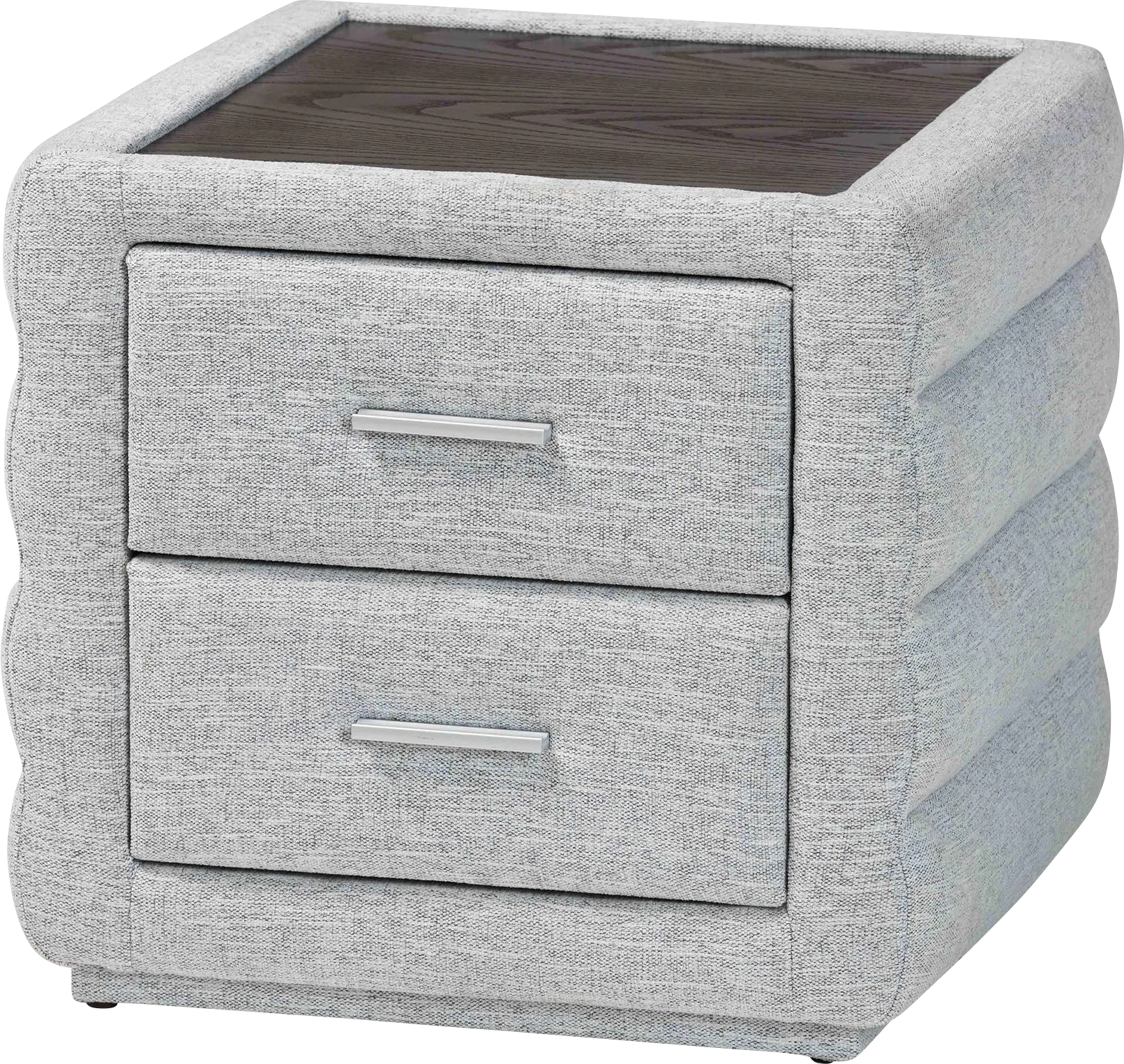 Greenpole Light Gray Nightstand - Image 1