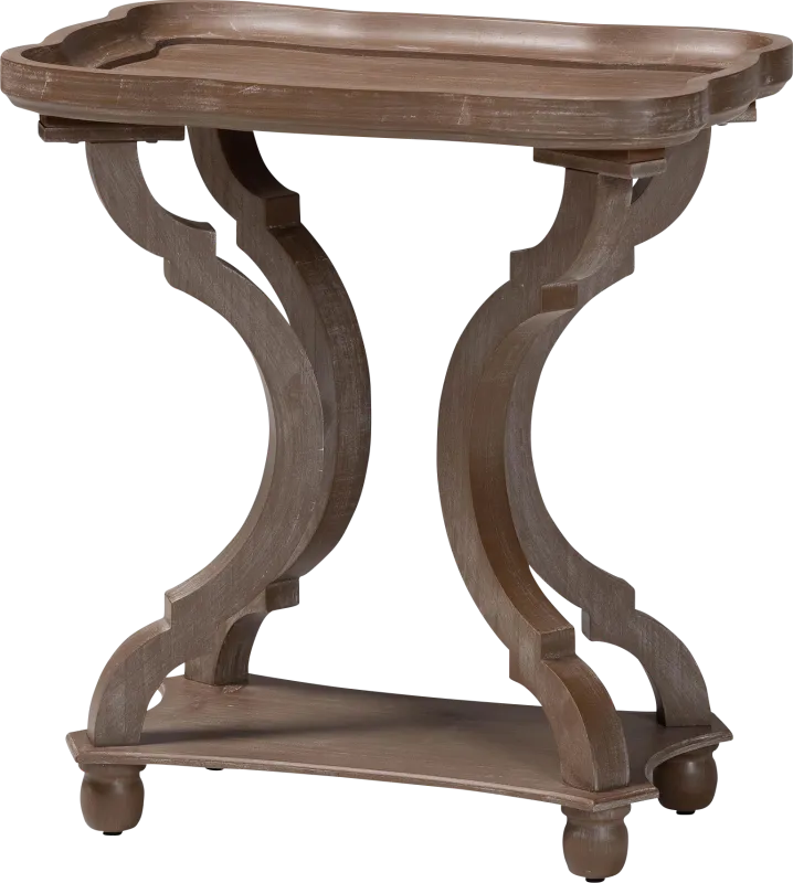 Craddockea Brown End Table