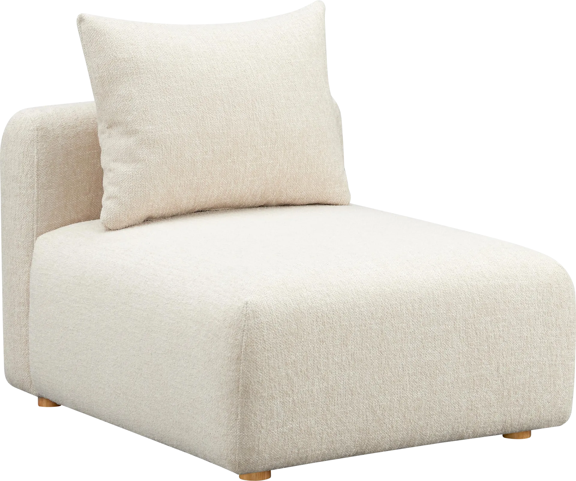 Luciay Cream Accent Chair - Image 1