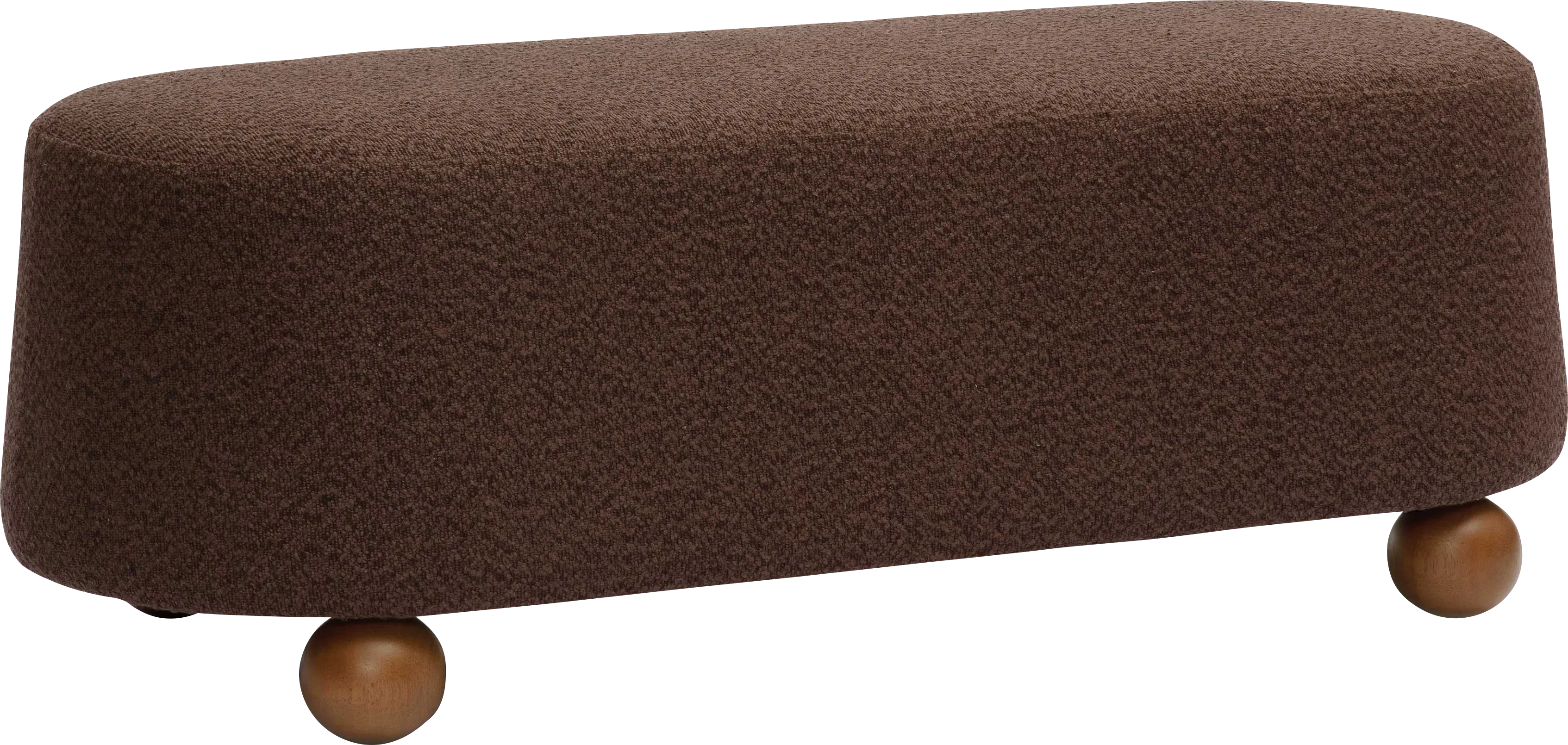 Innitou I Brown Large Ottoman - Thumbnail - Image 1
