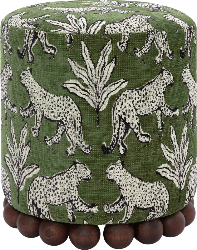 Fosbak III Olive Green Ottoman