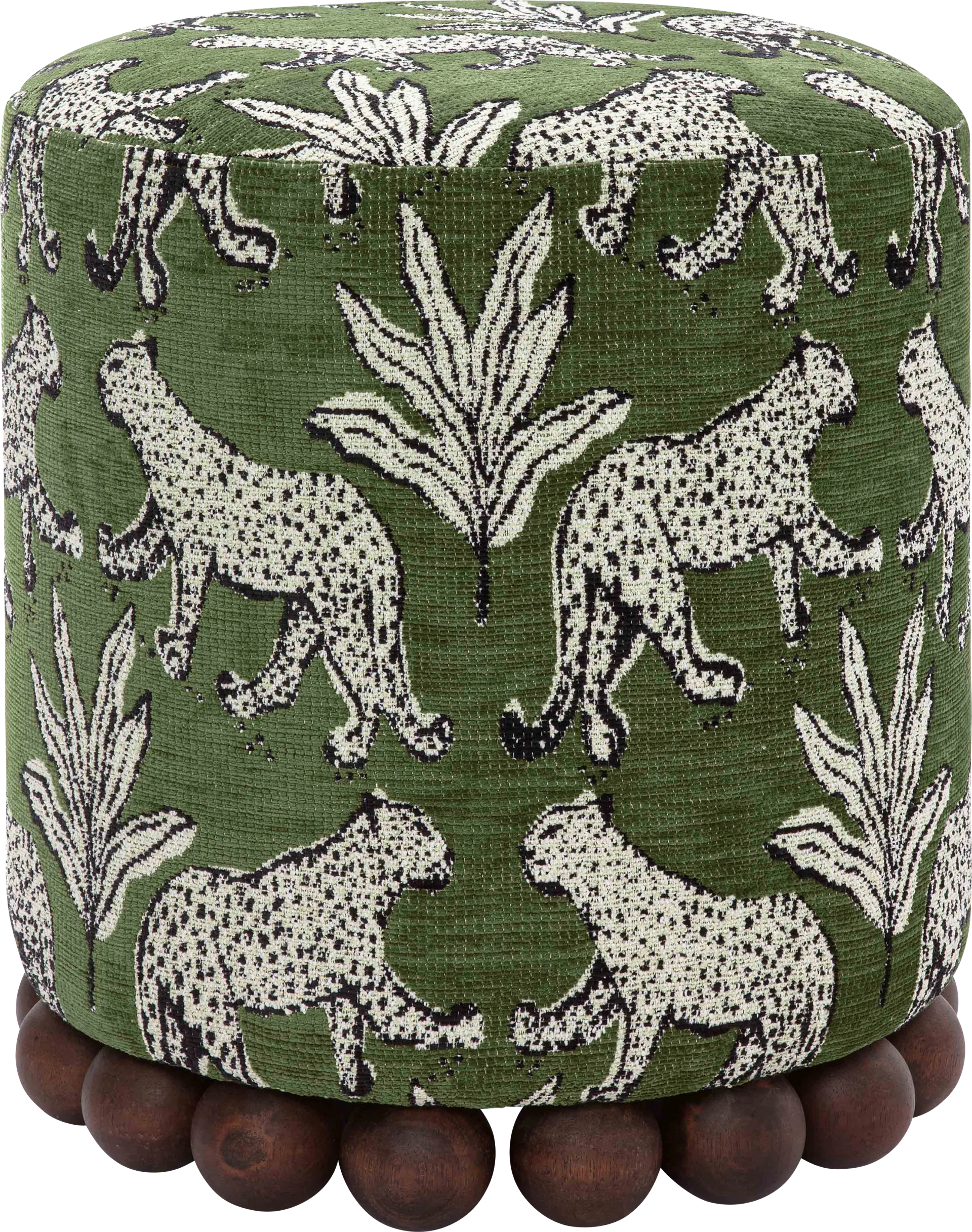 Fosbak III Olive Green Ottoman - Image 1