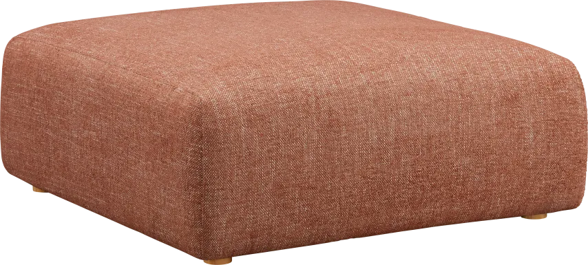 Luciay Red Ottoman