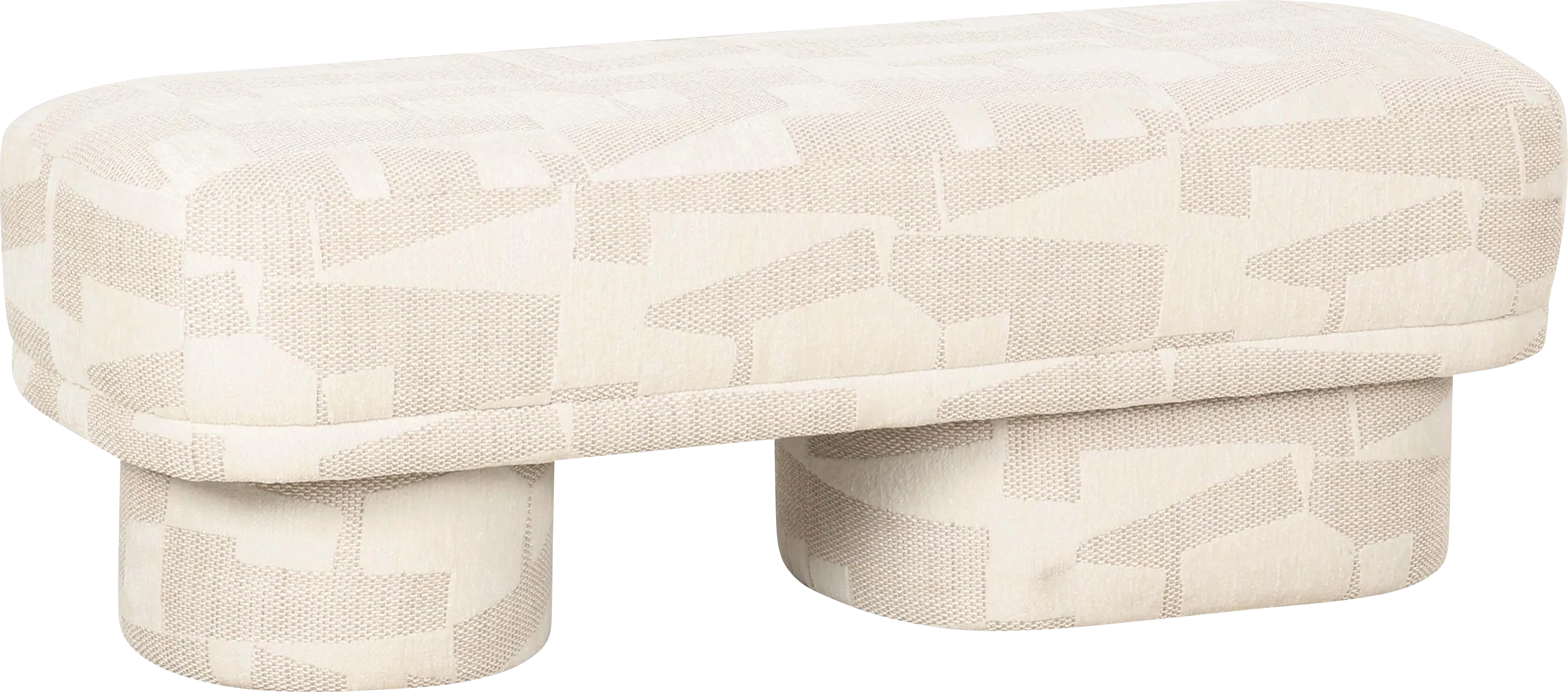 Jerichoe Cream Bench - Thumbnail - Image 1