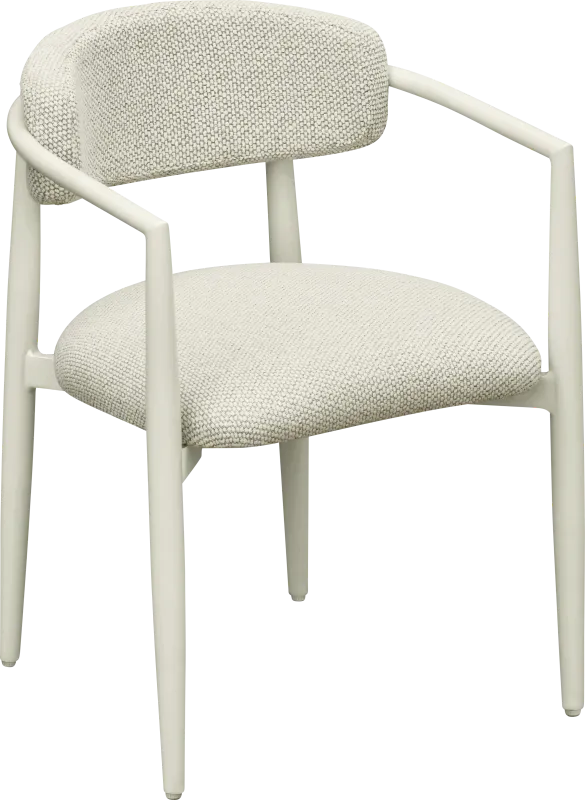 Outdoor Fryburg Cream Arm Chair