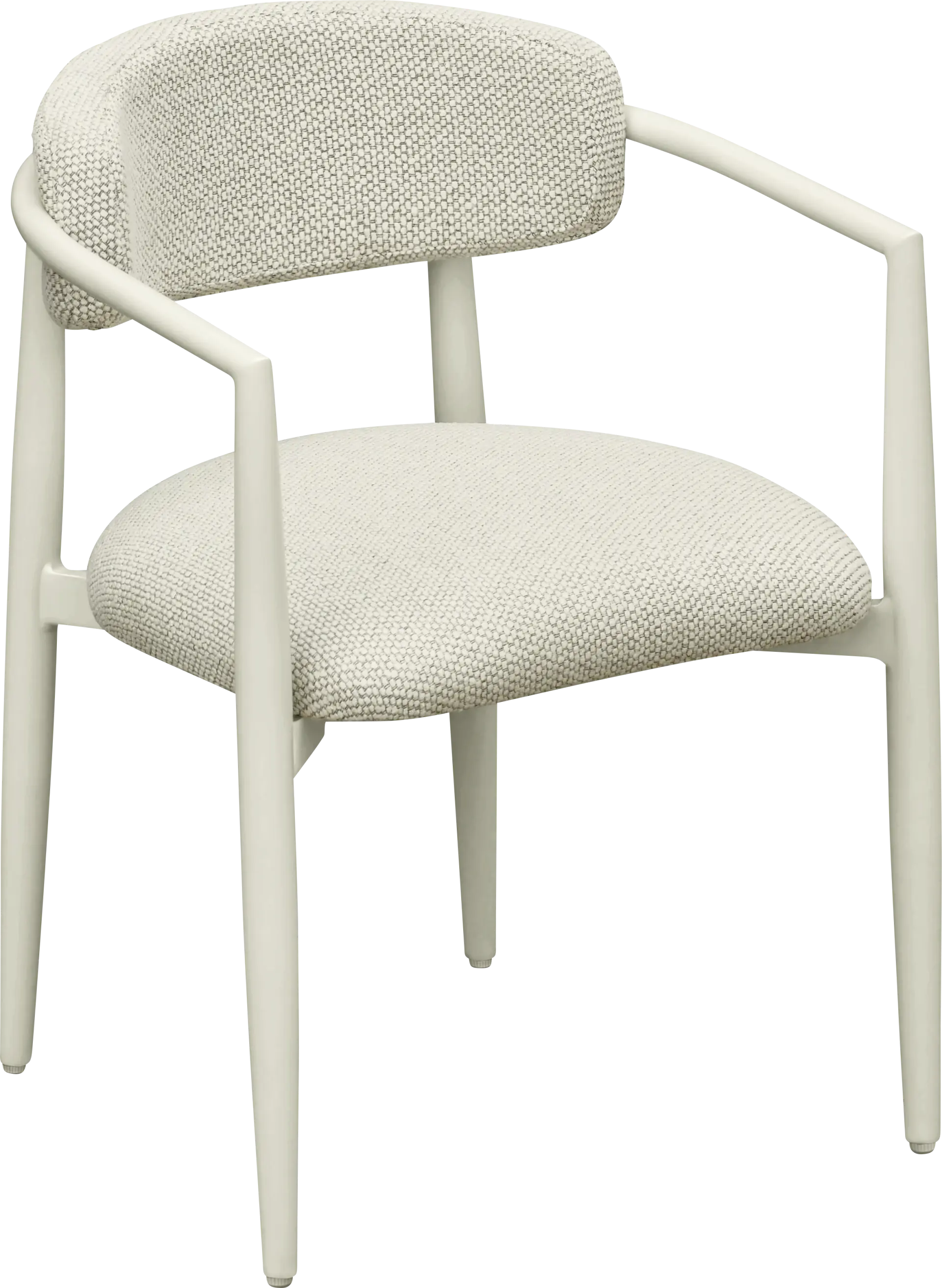 Outdoor Fryburg Cream Arm Chair