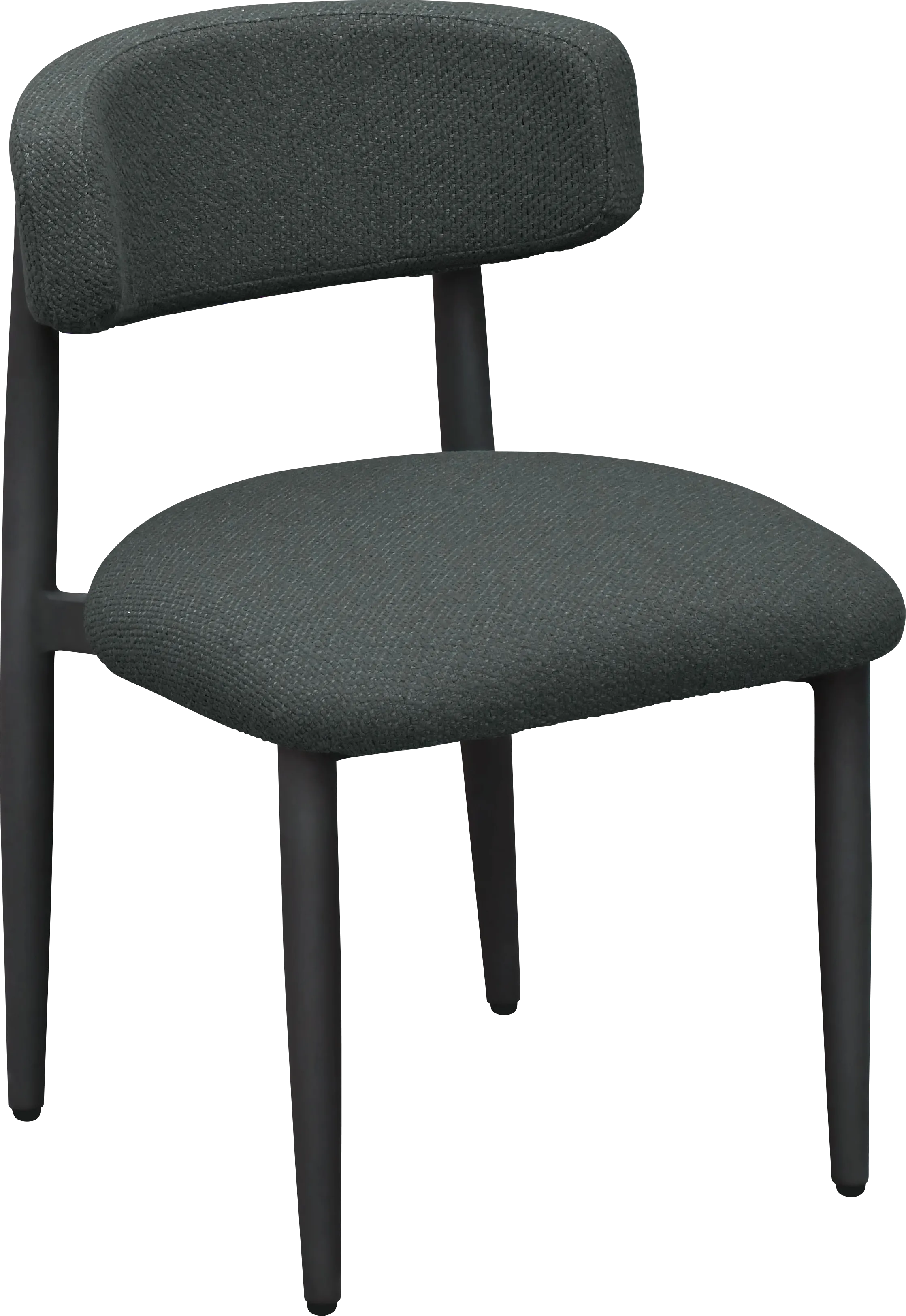 Outdoor Fryburg Black Side Chair - Thumbnail - Image 1