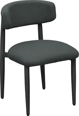 Outdoor Fryburg Black Side Chair