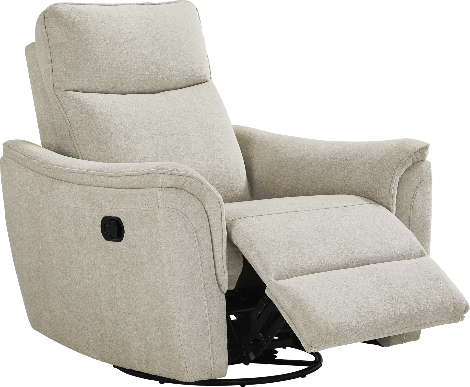 Cavani Gray Swivel Glider Recliner - Image 1