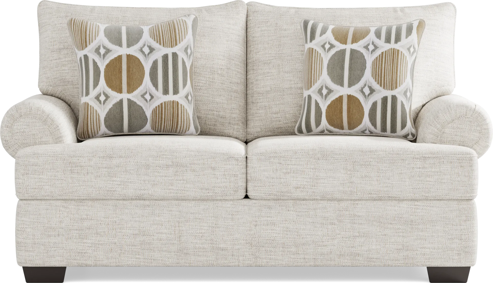 Reyna Point Ivory 7 Pc Living Room with Sleeper Sofa - Image 6