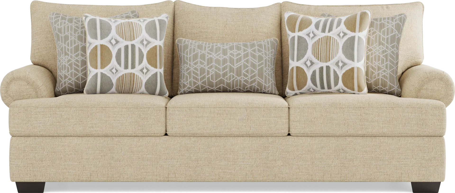 Reyna Point Tan Gel Foam Sleeper