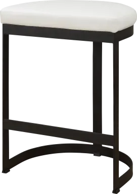 Toden White Counter Stool
