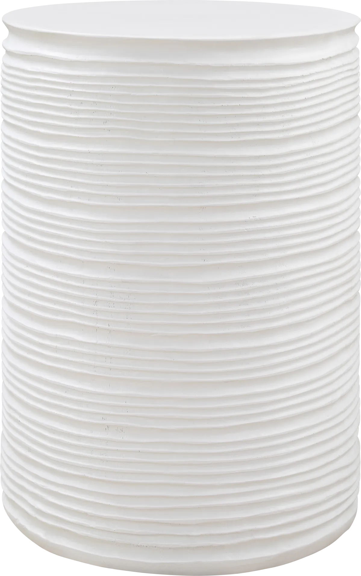 Hovu White Accent Table