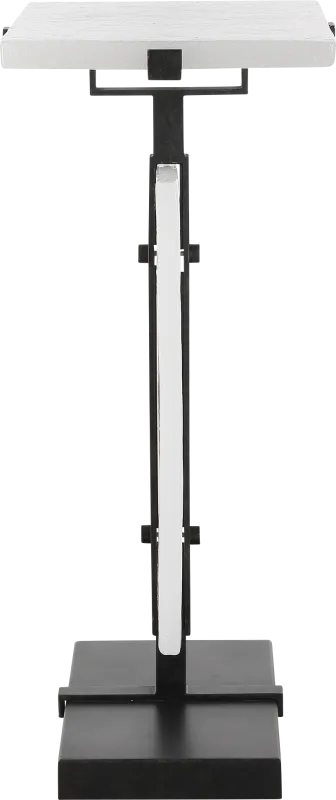 Yoya White Accent Table