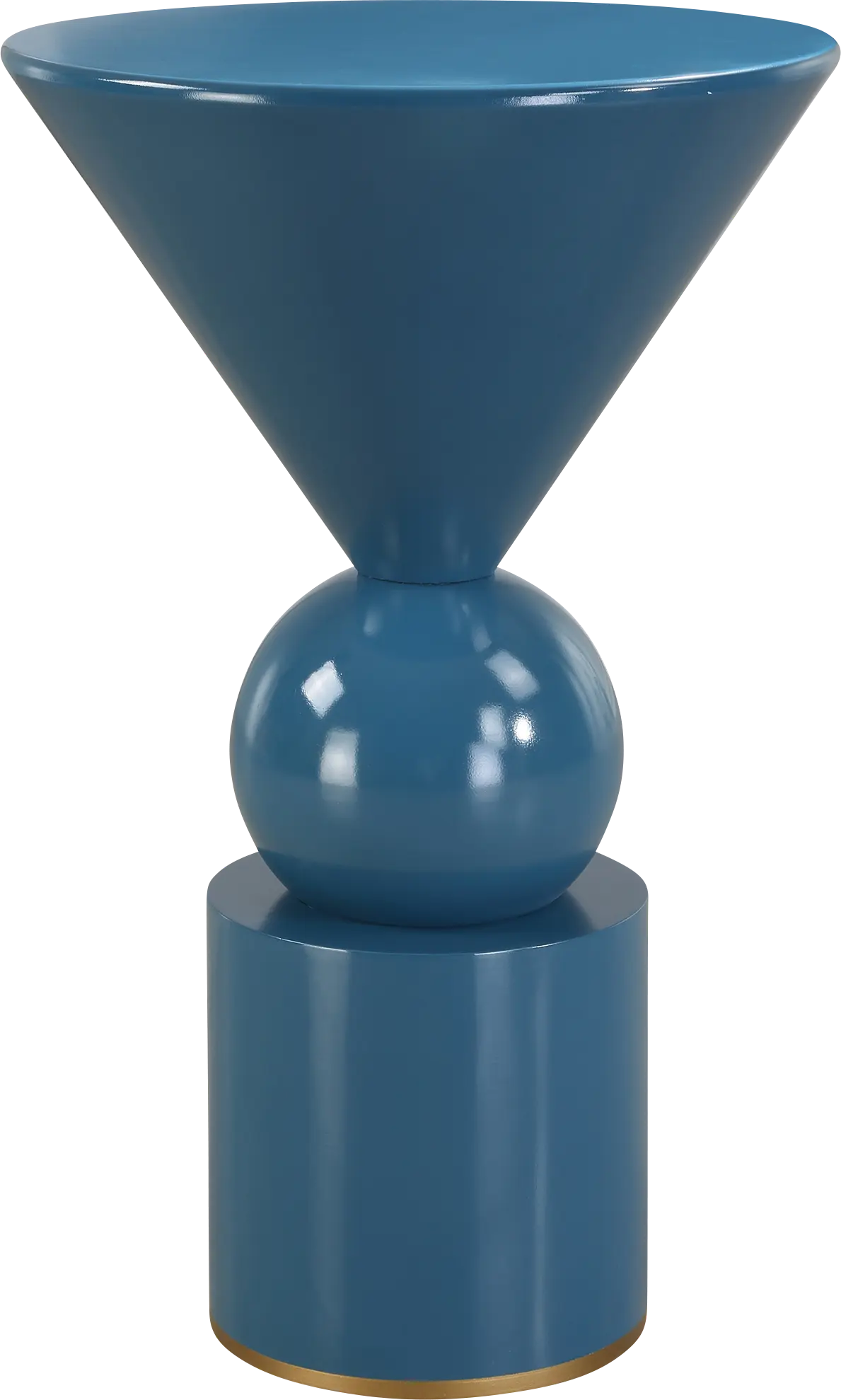 Mouh Blue Accent Table