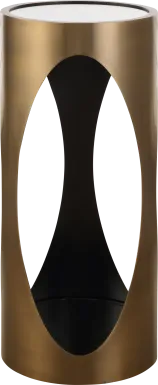 Naizo Brass Accent Table