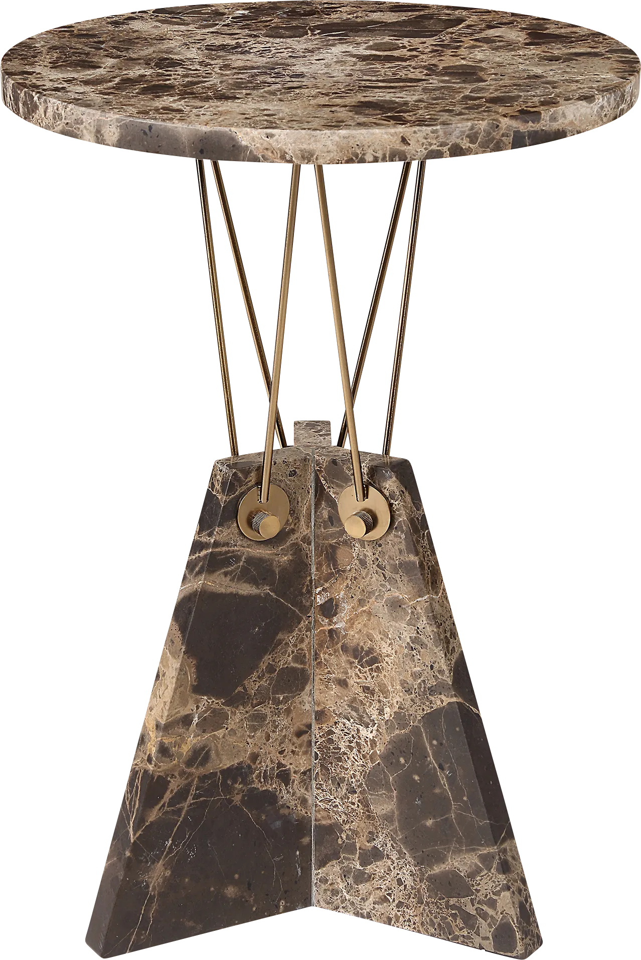 Lonin Brown Accent Table - Image 1