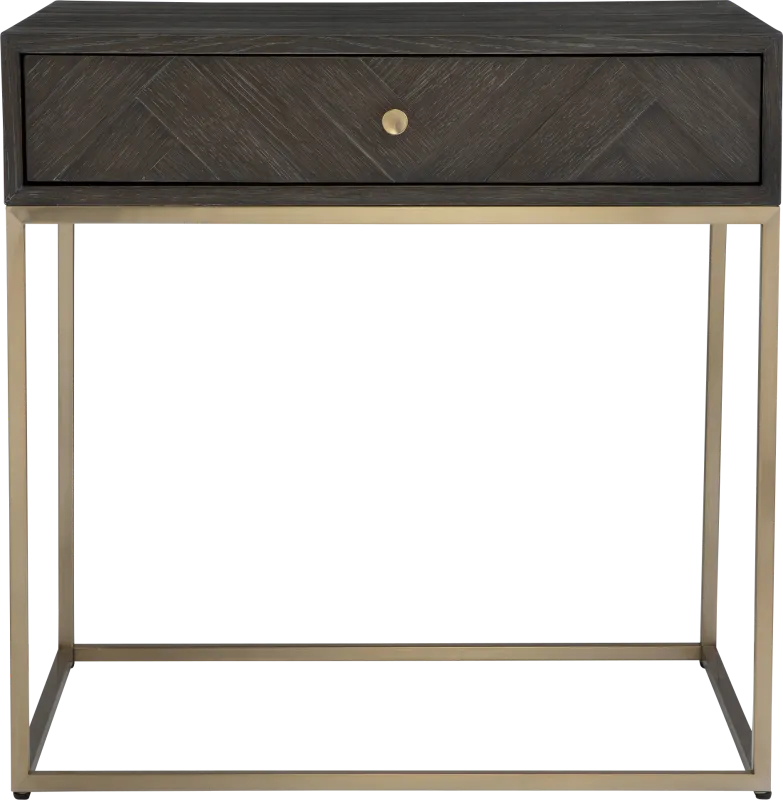 Fulen Dark Walnut End Table