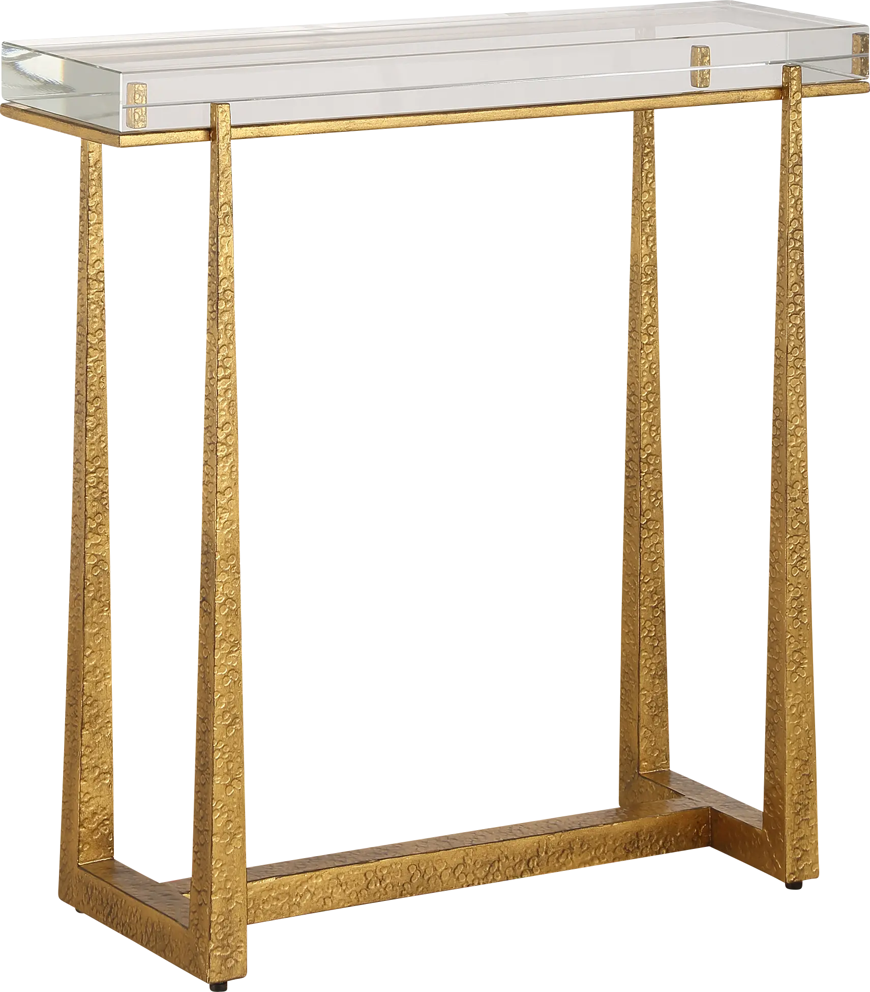 Rasha Gold Accent Table